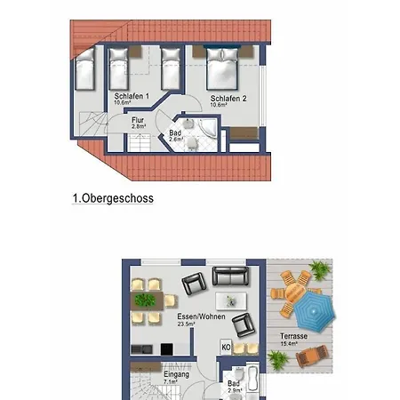Studio Comfortable Holiday Sehestedt (Lower-Saxony)